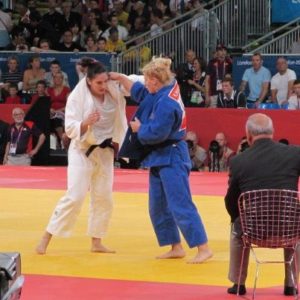 kayla vs hungarian Kayla Harrison winning her second match against the Hungarian, the only player who scored on her that day.
