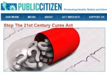 “Stop The 21st Century Cures Act”