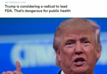 “Trump is Considering a Radical to Lead FDA. That’s Dangerous for Public Health”