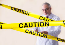 The Most Dangerous Thing You Will Ever Do psychiatrist caution tape