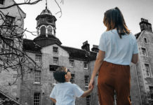 You’ve Got to Be Crazy to Go to a Psychiatrist A mother takes her young son to an imposing psychiatric hospital