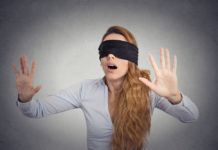 Dr. Pies: Still Going Wrong blindfolded woman