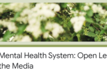 Mental Health System: Open Letter to the Media