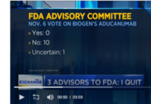 Third Member of Prestigious FDA Panel Resigns Over Approval of Alzheimer’s Drug