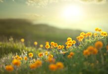 A New Liberation Movement, Focused on Relationship Photograph of flowers in a field