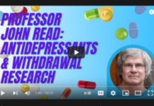 Professor John Read: Antidepressants & Withdrawal Research