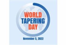 World Tapering Day: November 5, 2022