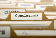 Condensing “Anatomy of an Epidemic” into a High-Level Summary Document A set of folders, one labeled "Conclusions"