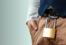 Antidepressants Have Destroyed My Sexual Function and Range of Emotions Close-up of a gold padlock hanging from a man's belt