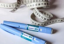 Popular Obesity Drugs Monitored for Suicidal Thinking Ozempic injectors and a tape measure