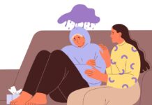 What Helped—and What Didn’t Help—My Recovery Suffering young man on couch and compassionate woman.