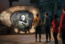 Can Madness Save the World? Where R.D. Laing—and Star Trek—Meet The Guardian of Forever from TOS, with an image of R. D. Laing at its center.