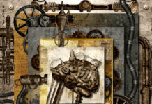 Psychiatry: Medical Science of Mind or Moral Ideology? Sepia illustration of a brain machine