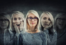 A Mad Perspective on IFS Training Double-exposure type photo showing the same person with different expressions
