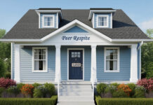 America is Legislating a Return to the Asylum, One Policy at a Time Simple single family house with words "Peer Respite " over the front door, with a sign hanging from the doorknob saying "Closed."