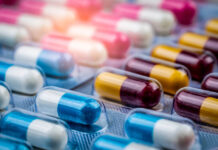 Public Citizen, the FDA, and SSRI Safety Selective focus on blue-white capsule pills in blister pack